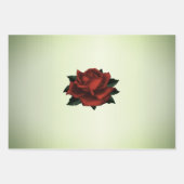 Rood roodroodbruine roodbruine wrappingplaten inpakpapier vel (Voorkant)