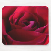 Rood roodroodrozengeklets met rode bloem muismat (Voorkant)