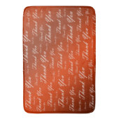 rood, roos, goud, zilver, bedankt + u, bloemen, bl badmat (Voorkant Verticaal)