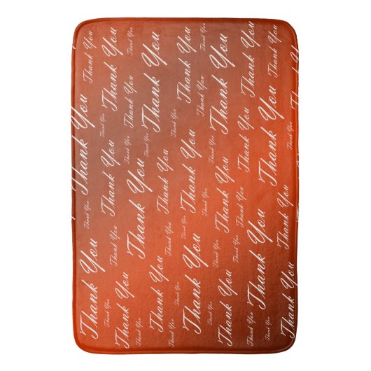 rood, roos, goud, zilver, bedankt + u, bloemen, bl badmat (Voorkant Verticaal)