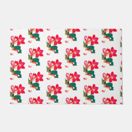 Rood Roos Rood Adenium Flower Summer Oasis Beach Deurmat