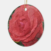Rood Rose Pencil Art Flower Ornament (Links)