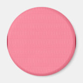 ROOD Roze Blank Textures Shades Sjabloon DIY GESCH Magneet (Voorkant)