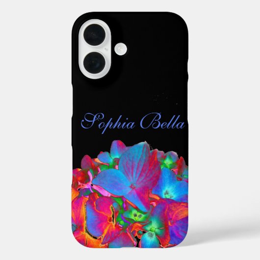 Rood roze blauw paarse bloemen kleurrijke bloemen  Case-Mate iPhone case (Achterkant)