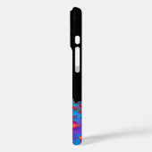 Rood roze blauw paarse bloemen kleurrijke bloemen  Case-Mate iPhone case (Achterkant / Links)