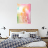 Rood Roze Blauw Paarse Groen Geel Kleurrijke Trend Canvas Afdruk (Insitu (Slaapkamer))