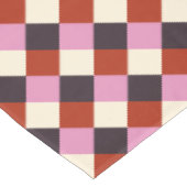 Rood roze eierplant Ivory Retro Plays Tafelkleed (Gekanteld)