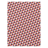 Rood roze eierplant Ivory Retro Plays Tafelkleed (Voorkant)