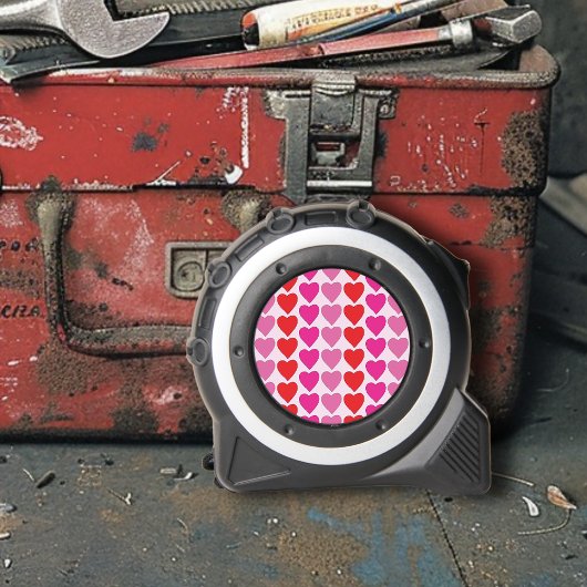 Rood Roze Fuchsia Harten Rolmaat