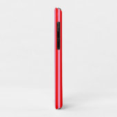 ROOD ROZE GESTREEPT - verticaal - Strandhanddoek Case-Mate iPhone Case (Achterkant/links)