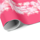 Rood roze glitter sprankeling Terug naar school le Cadeaupapier (Rol Hoek)