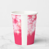 Rood roze glitter sprankeling Terug naar school le Papieren Bekers (Links)