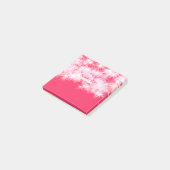 Rood roze glitter sprankeling Terug naar school le Post-it® Notes (Schuin)