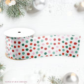 Rood, Roze, Groen Kerstmis Cheer Confetti Lint