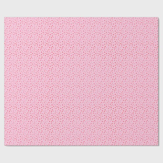 Rood & Roze Hart Gift Cadeaupapier (Vlak)