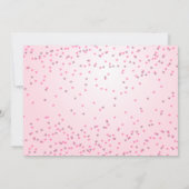 Rood Roze Hart Valentijnsdag Sweetheart Verjaardag Kaart (Achterkant)