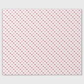 Rood + roze hartsatroop Valentijnsdag Cadeaupapier (Vlak)