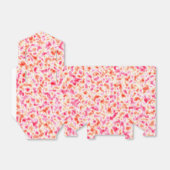 Rood Roze Oranje Bedankdoosjes (Uitgevouwen)