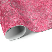 Rood roze papier voor het oppakken van cadeaus (Rol Hoek)