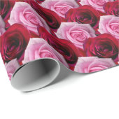 Rood roze papier voor roomvormig Roos (Rol Hoek)