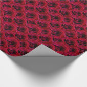 Rood roze papier voor roomvormig Roos (Hoek)