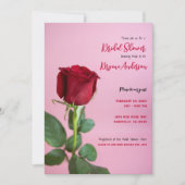 Rood roze roze roze roze elegant Vrijgezellenfeest Kaart (Voorkant)