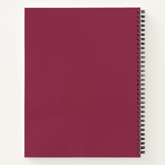 Rood roze rozen Jouw naam Sketchbook Notitieboek (Achterkant)