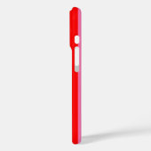 Rood Roze Stijlvolle Strepen Patroon Ontwerp Case-Mate iPhone Case (Achterkant / Links)