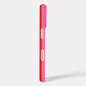 Rood Roze Stijlvolle Strepen Patroon Ontwerp Case-Mate iPhone Case (Achterkant / Rechts)