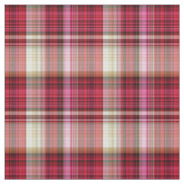 Rood Roze Tartan Plaid Stof