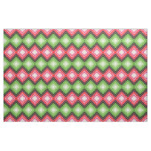 Rood roze wit en groen stof (Yard (91,4 cm))