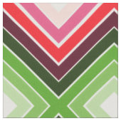 Rood roze wit en groen stof (Close Up)