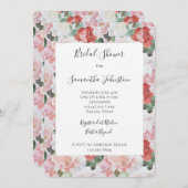 Rood Roze Witte Rozen Bloemen Vrijgezellenfeest Kaart (Voorkant / Achterkant)