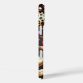 ROOD ROZE ZWART GOUD VALENTIJN HARTEN Case-Mate iPhone CASE (Achterkant / Rechts)