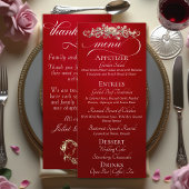 Rood - Rozen, Hart & Dank je Menu