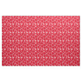 rood rozen mooi flessenpatroon stof (Yard (91,4 cm))