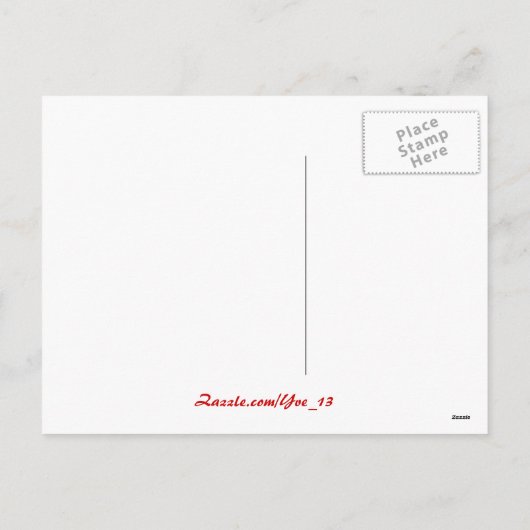 Rood rozen Valentijn II Briefkaart -  (Achterkant)