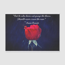 Rood rozenpapier tissuepapier