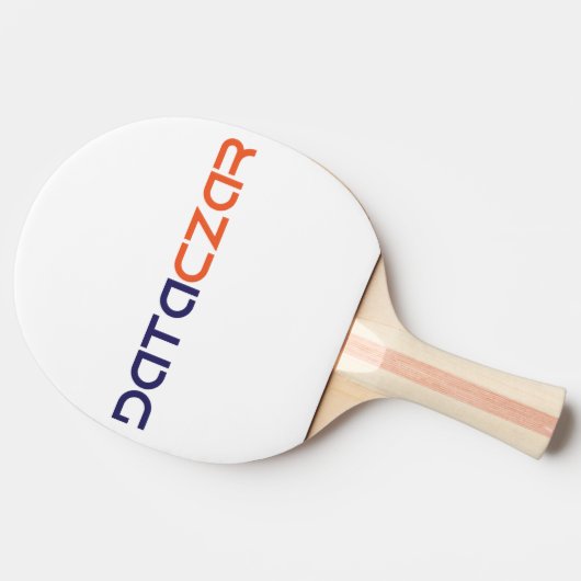 Rood Rubber Terug Tafeltennisbatje (Zijkant)