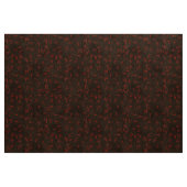 Rood Runic Letters op donker (gesimuleerd) leer Stof (Yard (91,4 cm))