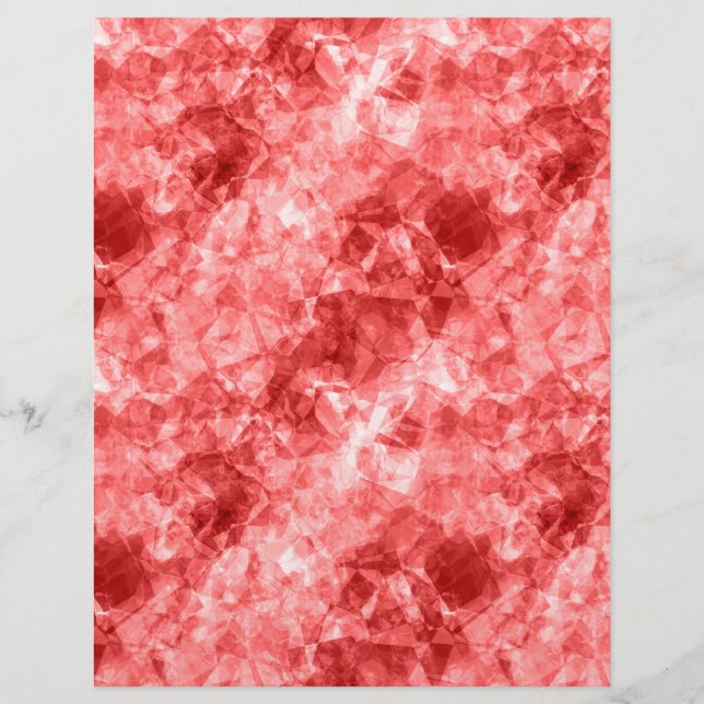 Rood ruw textiel (Voorkant)