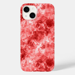 Rood ruw textiel Case-Mate iPhone 14 hoesje
