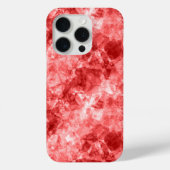 Rood ruw textiel Case-Mate iPhone case (Achterkant)