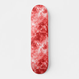 Rood ruw textiel persoonlijk skateboard