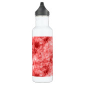 Rood ruw textiel waterfles  (Rechts)