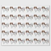 Rood Sable Phalène Happy Speelgoed Ras Hond Patroo Cadeaupapier (Vlak)