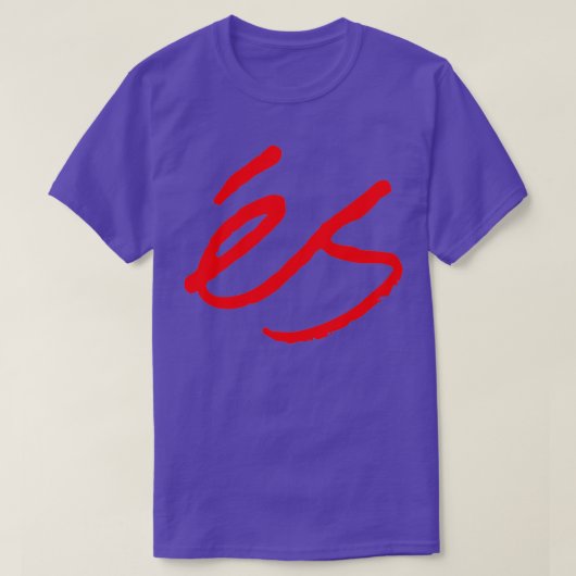 rood schaats t-shirt (Design voorkant)