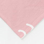 rood schedelhoofdpatroon fleece deken (Hoek)