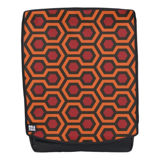 Rood schijnen rugtassen (Voorkant)