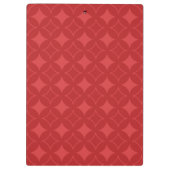 Rood schildpad klembord (Achterkant)